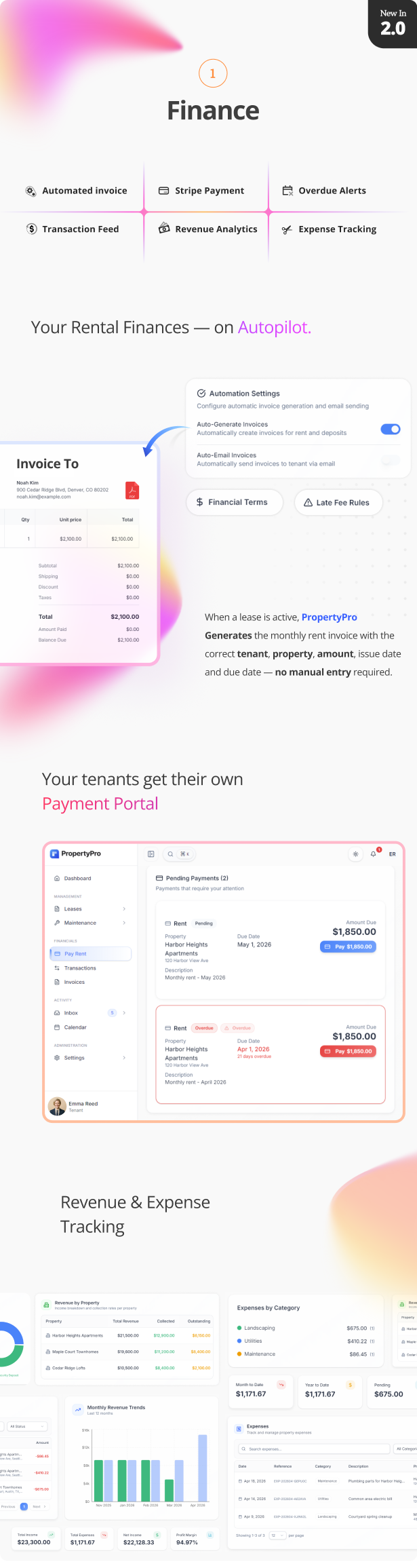 PropertyPro – Property Management, Tenant Portal & Rental Software