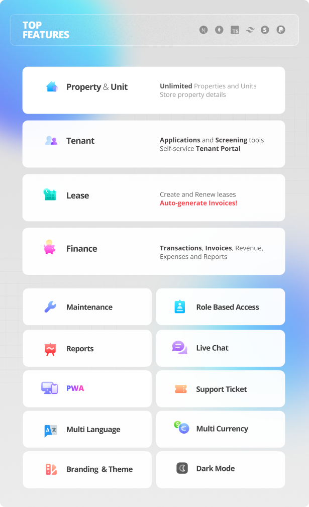 PropertyPro – Property Management, Tenant Portal & Rental Software